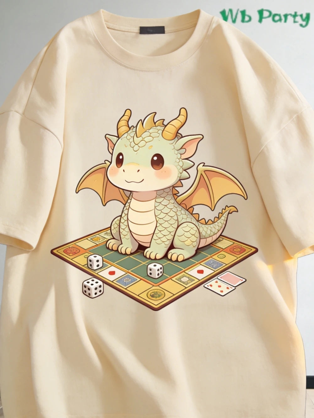Maglietta Dungeons & Dragons vintage Y2K 3D print, gadget Otaku Family Store Online, dettagli colorati e design ispirato al gioco fantasy