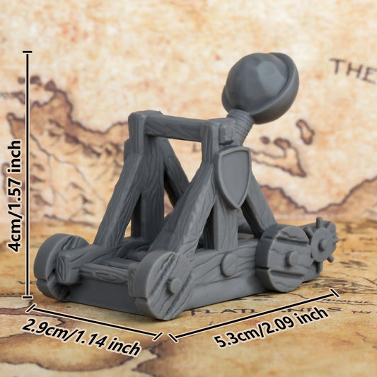 Miniatura di catapulta RPG, gadget da gioco da tavolo Otaku Family Store, decorazione per sala giochi e accessorio per giochi di ruolo