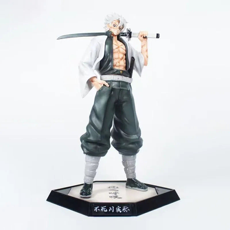Figura d'azione Demon Slayer Kimetsu no Yaiba con personaggi Giyuutarou, Daki, Kokushibo, Tsugikuni, Yoriichi, Douma, Inosuke, in posa dettagliata