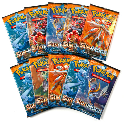 Scatola di carte Pokémon TCG Evolutions con 36 bustine da 10 carte ciascuna, totale 360 carte, in confezione colorata.