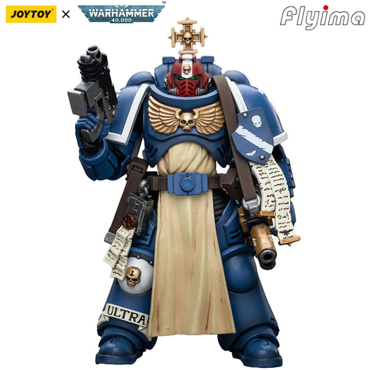Figura d'azione Warhammer 40K Ultramarines Intercessors in scala 1/18, modello NPC di Otaku Family Store.