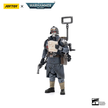 Figura d'azione Astra Militarum Warhammer 40K Death Korps di Krieg Veteran Squad, modello 1/18, confezione con 6 pezzi, Otaku Family.
