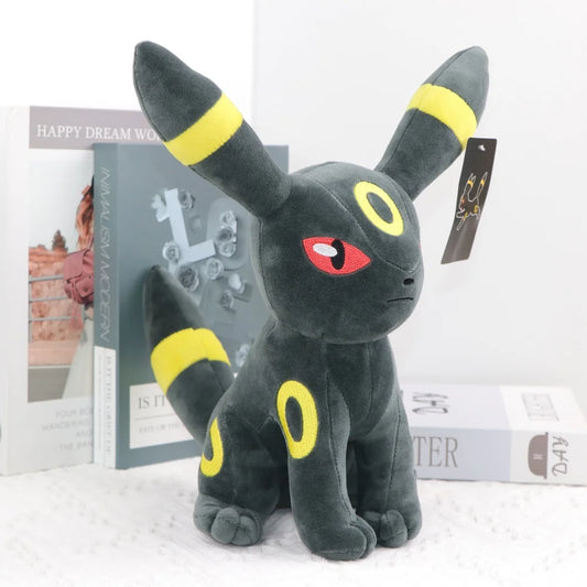 Peluche di Pokémon Umbreon, Vaporeon, Eevee, Sylveon, Flareon, Leafeon, Jolteon, Espeon, giocattolo morbido per bambini.