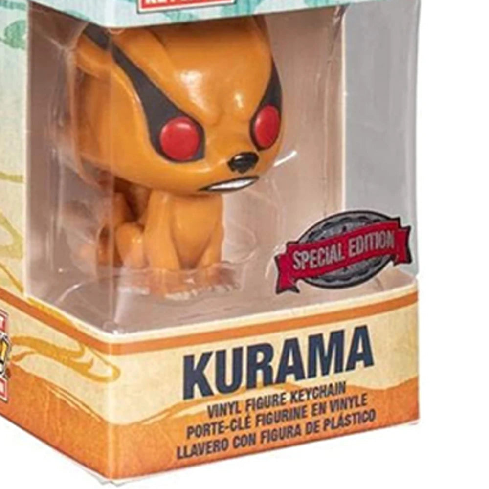 Portachiavi Naruto e personaggi Kakashi, Kurama e Sasuke, gadget anime della collezione Otaku Family Store Online.